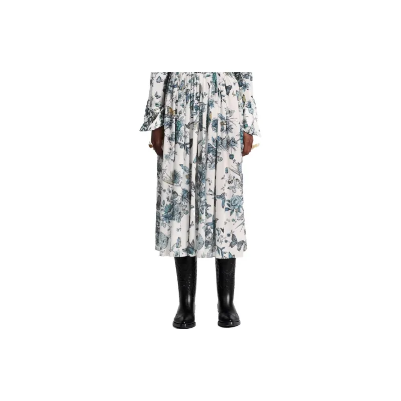 DIOR FSW23 Casual Long Skirts Women's-5