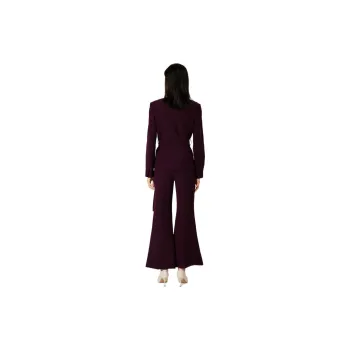 BBLLUUEE Business Suit Women's Wooden Rosewood