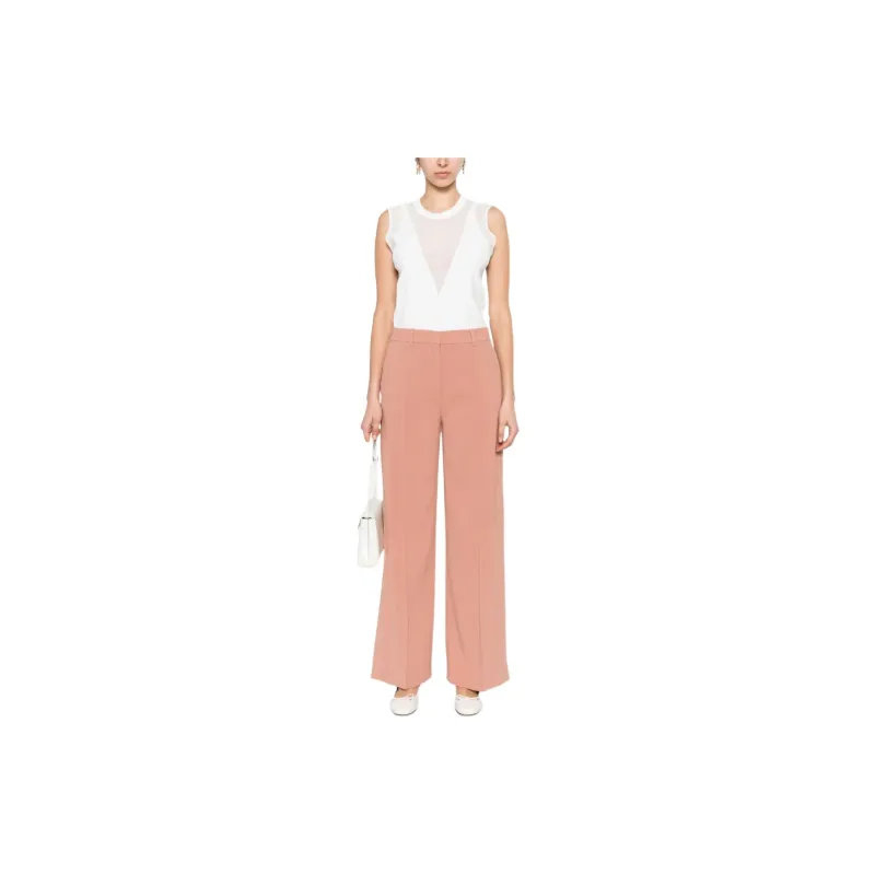 PINKO Sleeveless Tulle Detailed Shirt-6