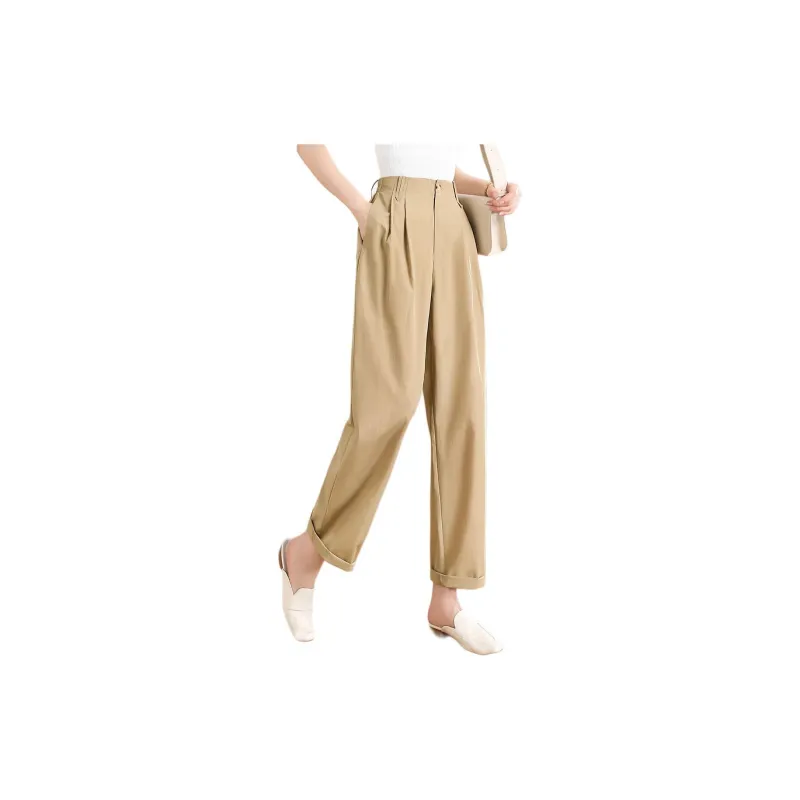 XWI Casual Pants Women's Khaki-1