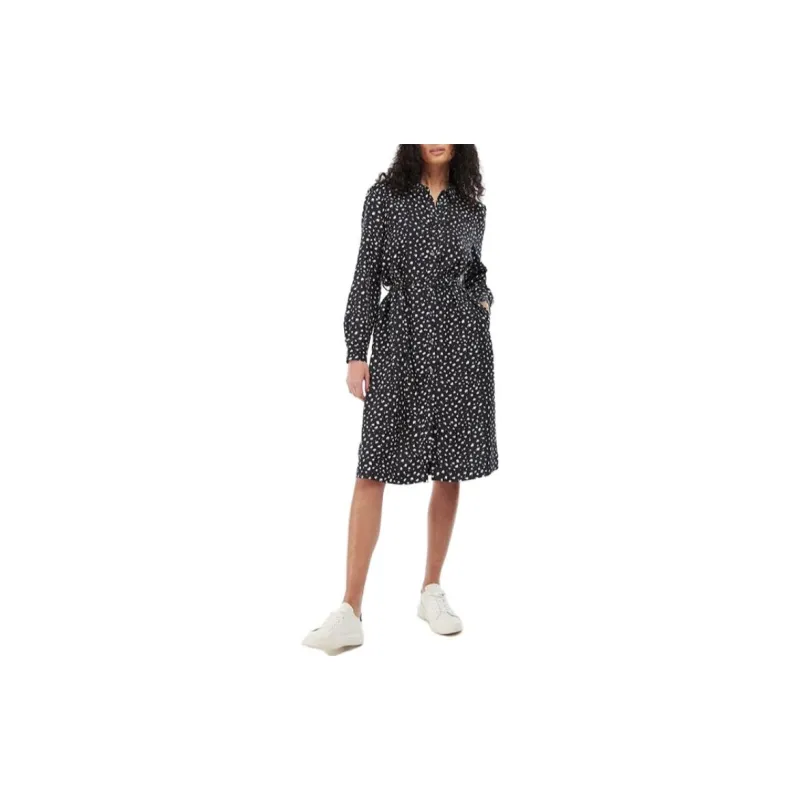BARBOUR Long-Sleeved Dresses Women's Black-2