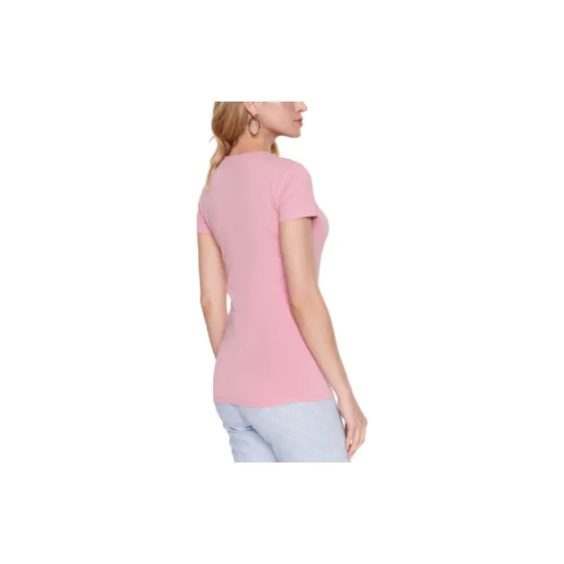 GUESS T Shirts Women's Pink-2