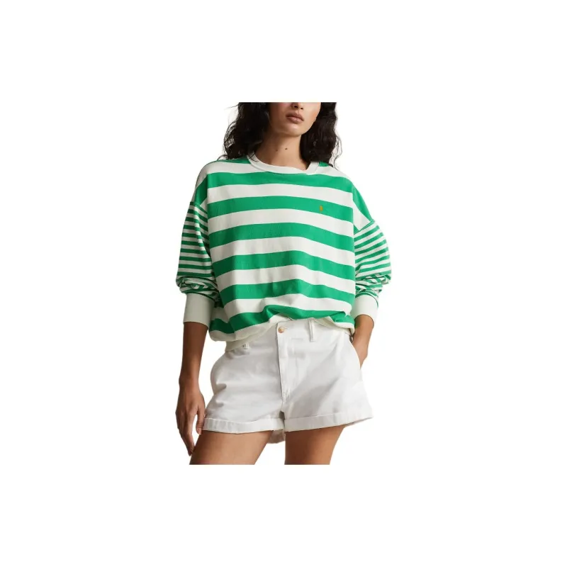 Polo Ralph Lauren Polo Pony Striped Sweatshirt-2