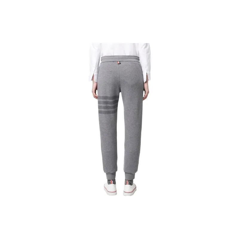 THOM BROWNE 4 Bar Drawstring Joggers-3
