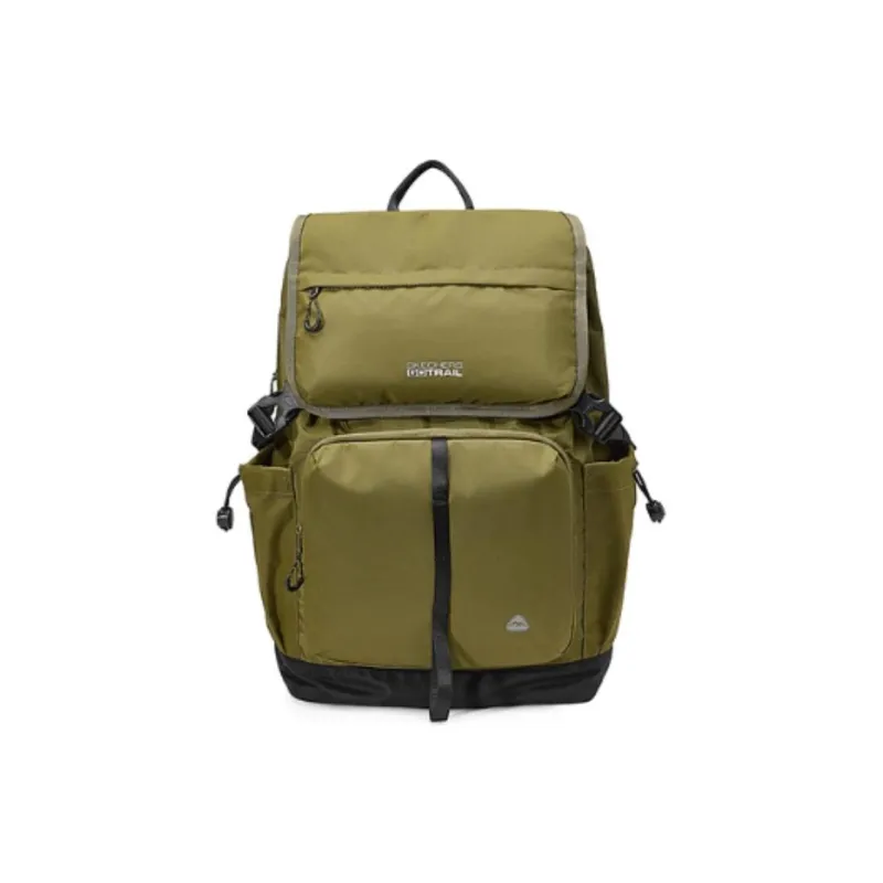 Skechers Fabric Backpack Regular Unisex Dark Moss Green-0