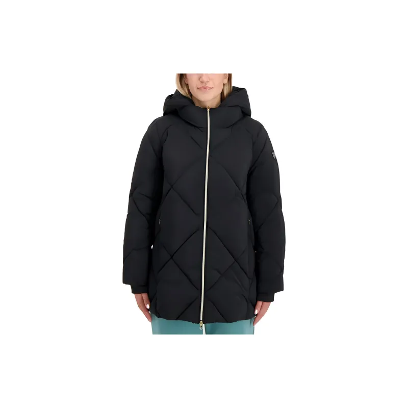EMPORIO ARMANI EA7 Puffer Jacket Women's Black-2