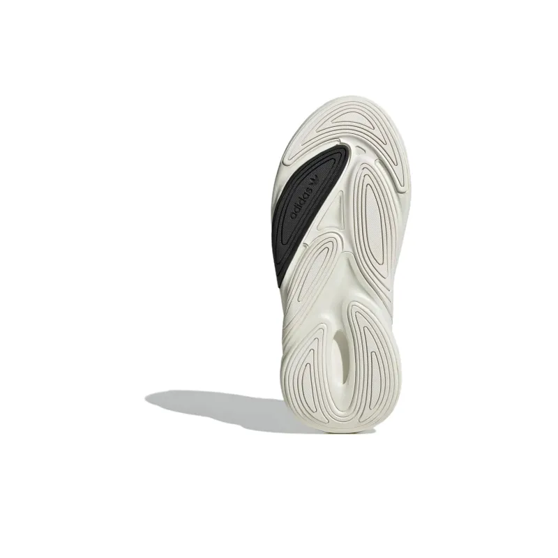 Adidas Originals Ozelia Slip Resistant, Abrasion Resistant, Lightweight Kids Lifestyle Shoes Beige Brown Black Kids'-5