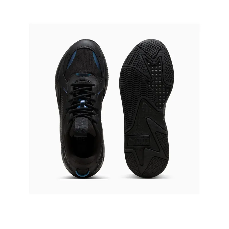 PUMA RS X Cushioning, Wear Resistant Low Top Casual Shoes Men's Black-3