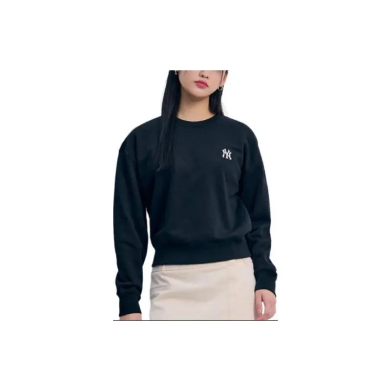 MLB New York Yankees Sweatshirts Women's Black-2