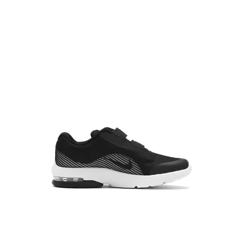 Nike Air Max Advantage 2 Abrasion Resistant Low Top Kids' Running Shoes Black White Kids'-1
