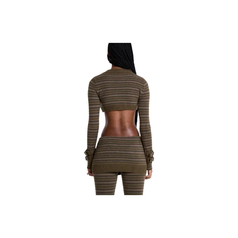 Jaded London Sweater Women's Khaki Green-2