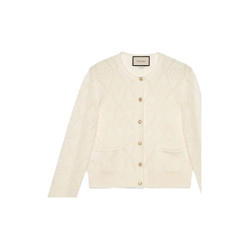 GUCCI Knitwear Women's Ivory White-4