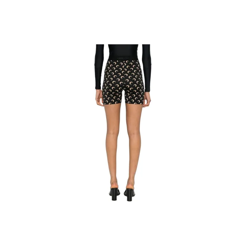 Marine Serre Regenerated Aom Jersey Cycle Shorts 'Inverse Tan'-3