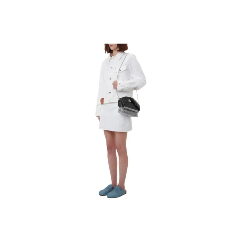 JW Anderson Cropped Twisted Denim Jacket-3