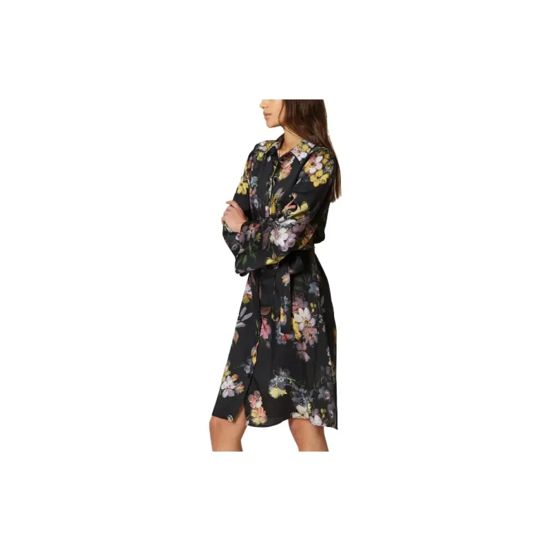 Twinset Long-Sleeved Dresses Women's Black-3