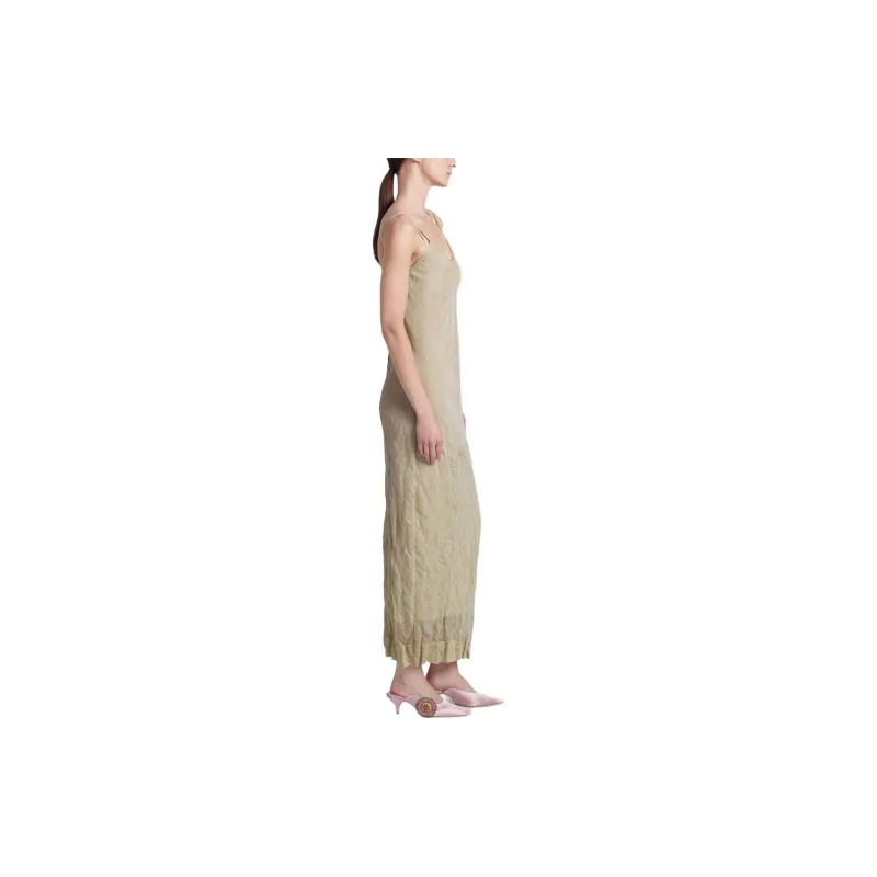ALTUZARRA Peggy Crinkled Slip Dress-3