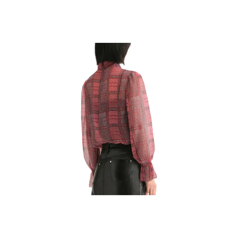 KARL LAGERFELD FW23 Shirt Women's Red-3