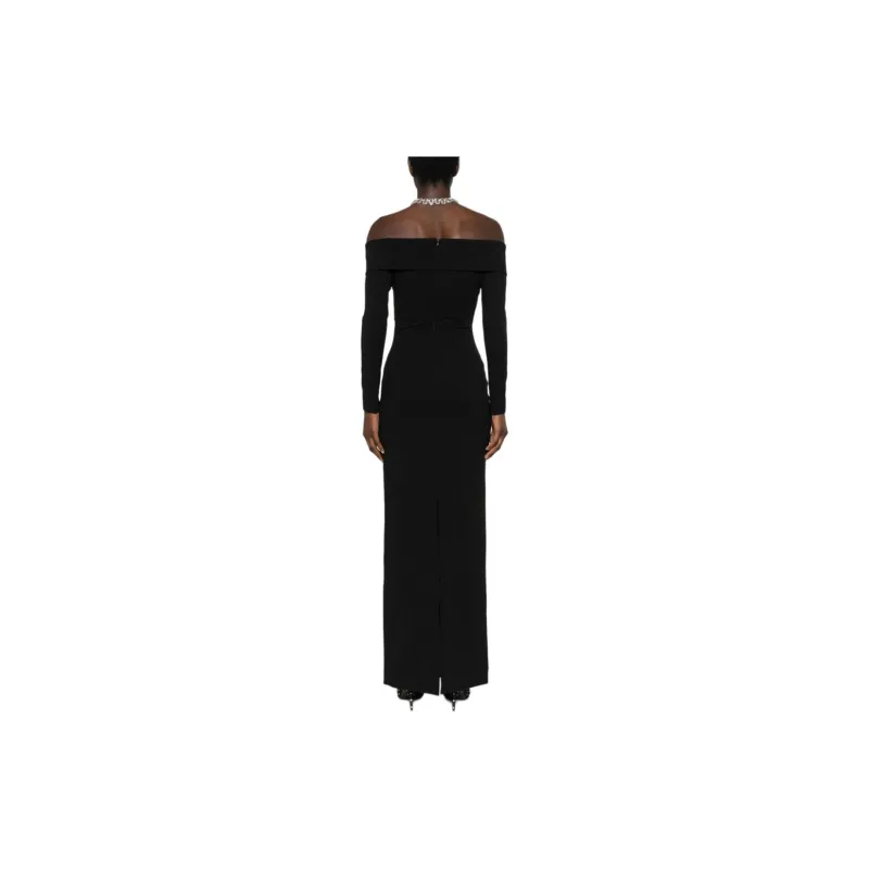 SOLACE LONDON Long-Sleeved Dresses Women's Black-2