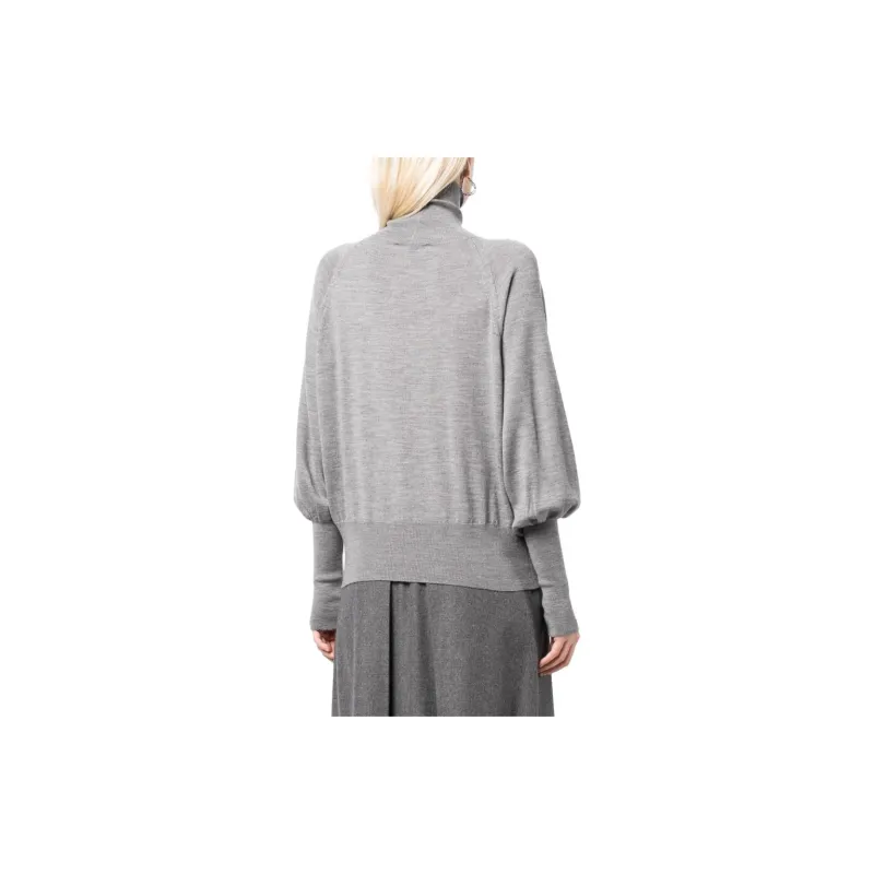 Fabiana Filippi Bishop sleeved Fine knit Jumper-3