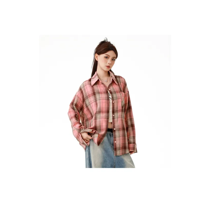 Lulifama Fashion Shirt Women's Pink Undertone-11