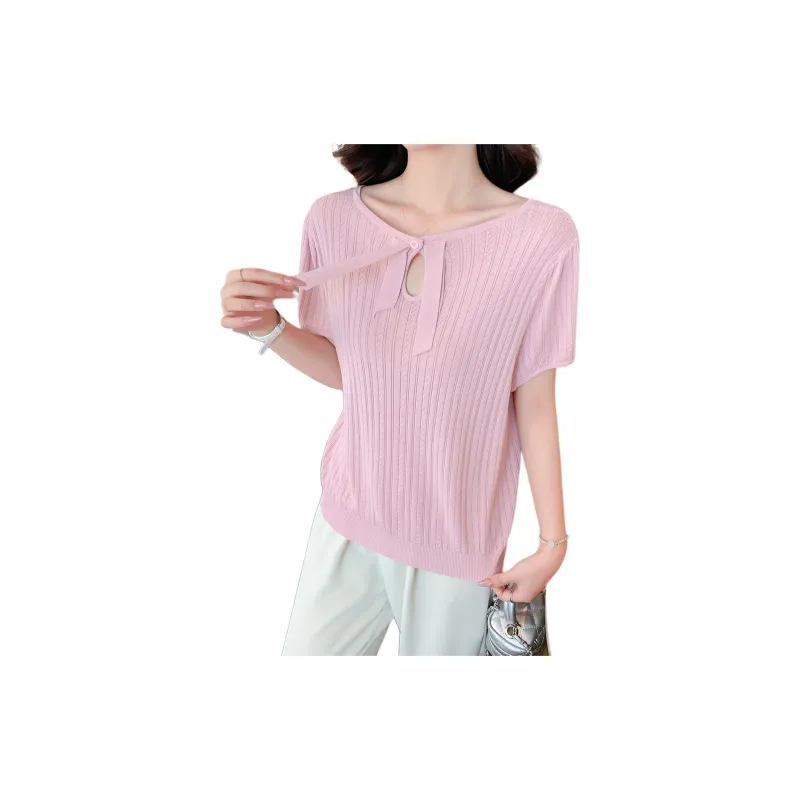 Juden Choi T Shirt Women's Pink-2