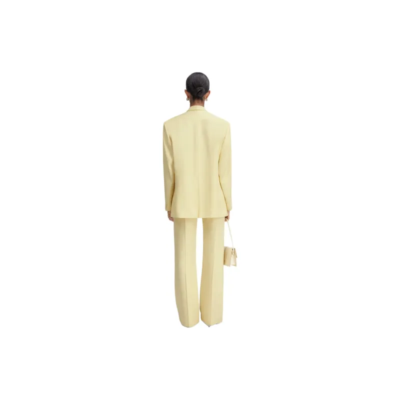 Jacquemus La Veste D'Homme Jacket 205 Pale Yellow-2