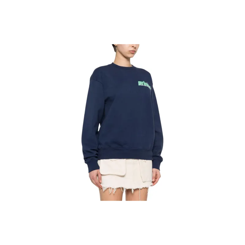 SPORTY & RICH Sweatshirt Women's Marine Blue-2