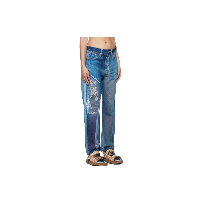 Doublet Jeans Women's Blue-2