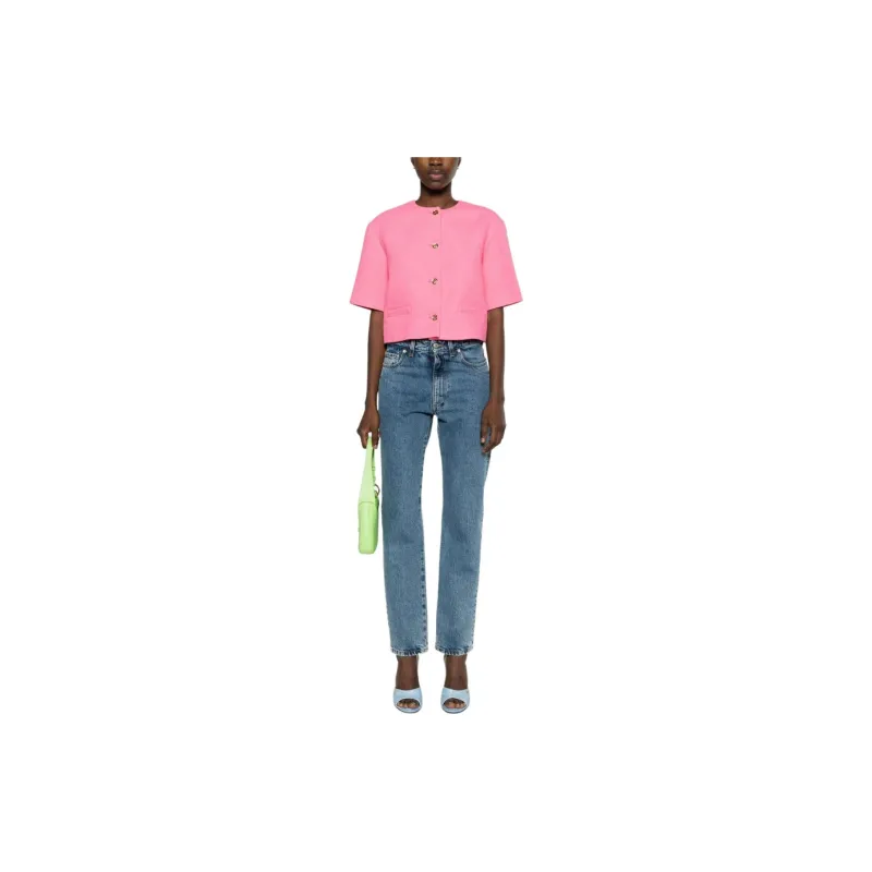 MOSCHINO SS24 Jackets Coats Women's Pink-1