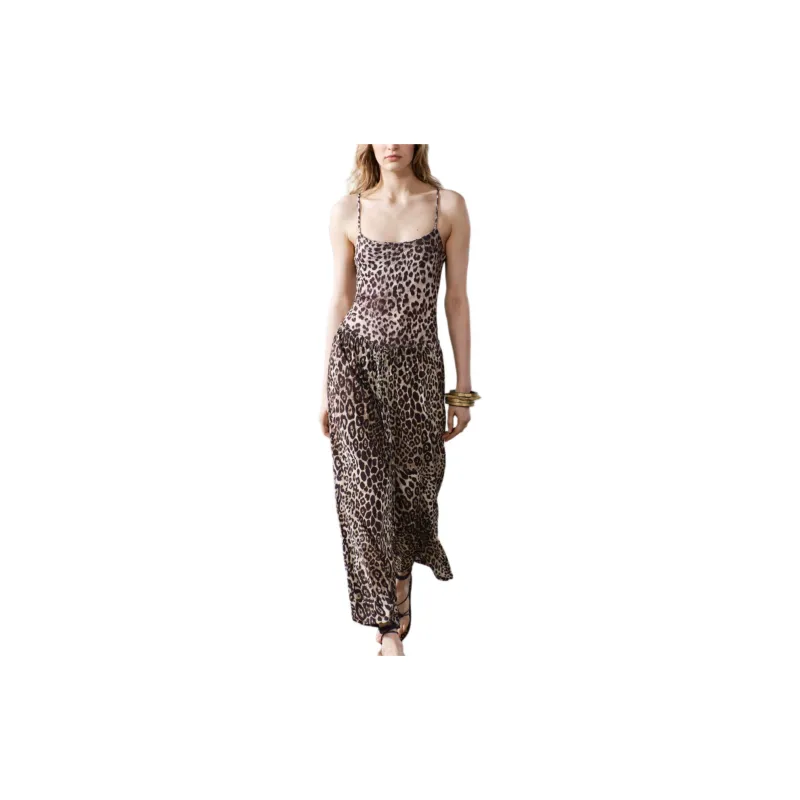 ZARA Casual Pants Women's Leopard Print-2