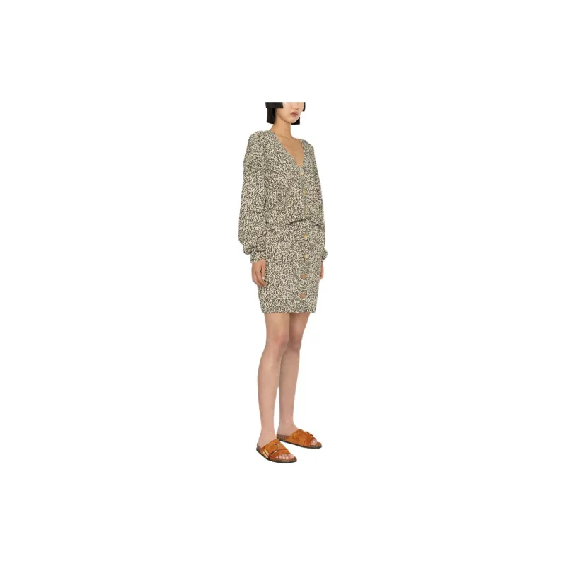 NANUSHKA Two tone Jersey Knit Cardigan-3