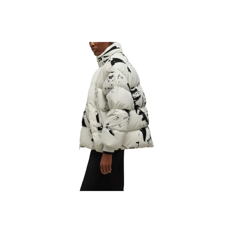 Y-3 Paint Splatter Printed Padded Jacket-3