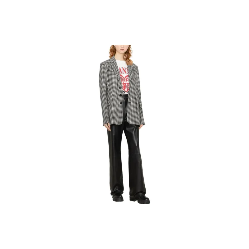 MARNI Checked Button Up Blazer-1