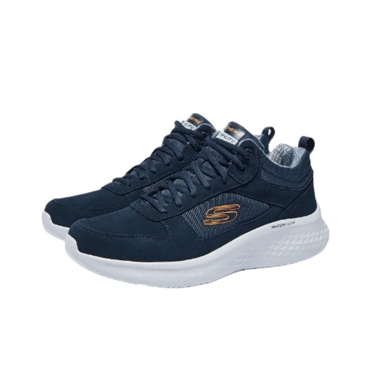 Skechers SPORT MENS Cushioning Slip Resistant And Abrasion Resistant Low Top Casual Shoes Men's Blue-1