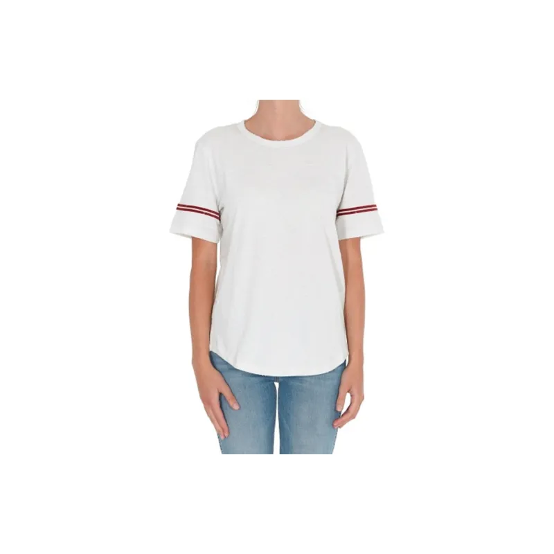 SAINT LAURENT T-Shirts Women's White-3
