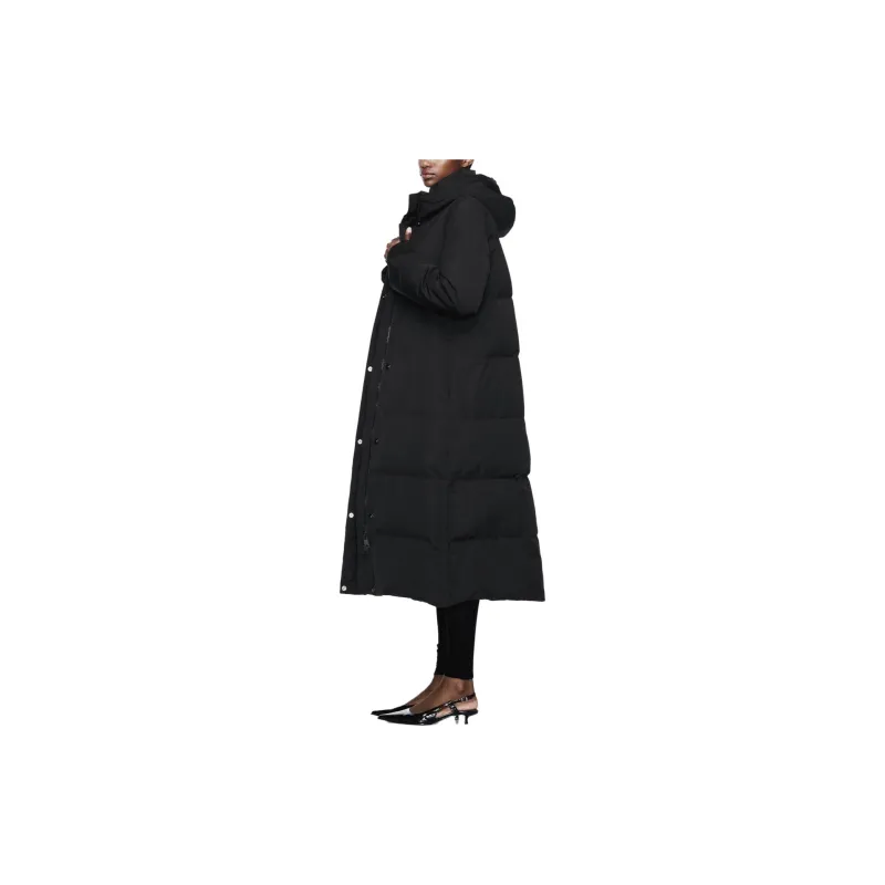 ZARA Down Jackets Women's Black-4