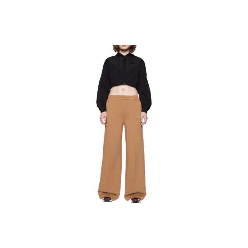 Reebok Wide-leg Cotton Track Pants-1