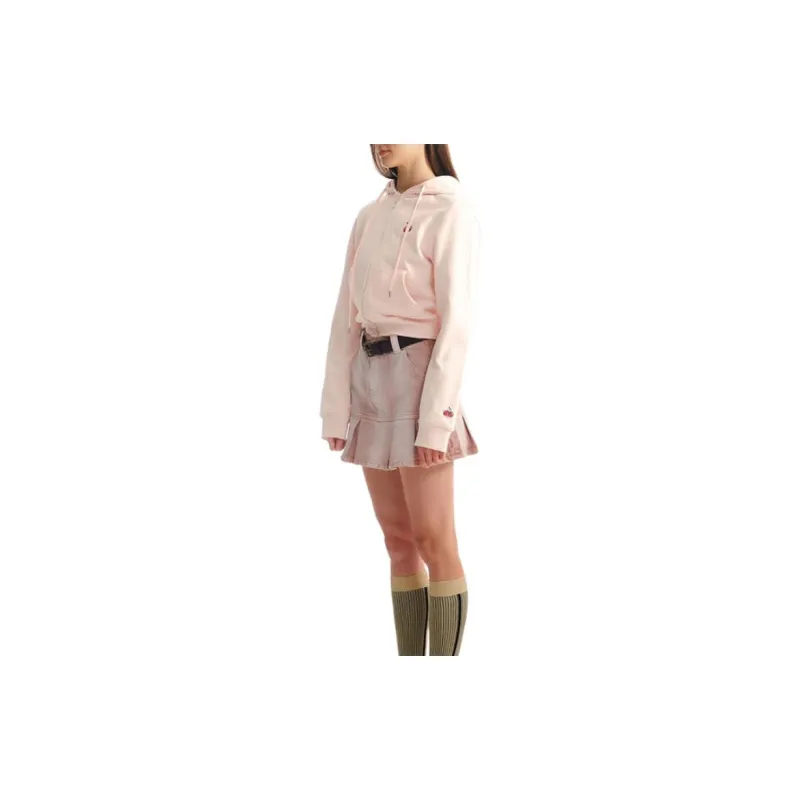 Kirsh FW23 Denim Short Skirts Women's Pink-2