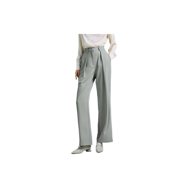 NINE WEST Casual Pants Women's Pea Green-1