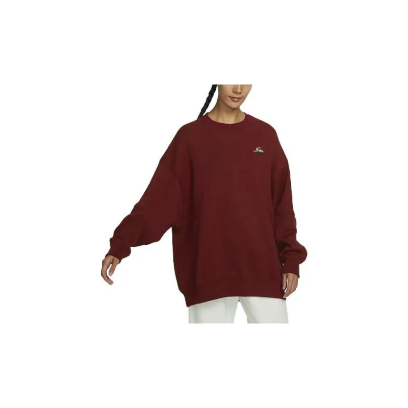 Nike Sweatshirts Women's Rose Red-3