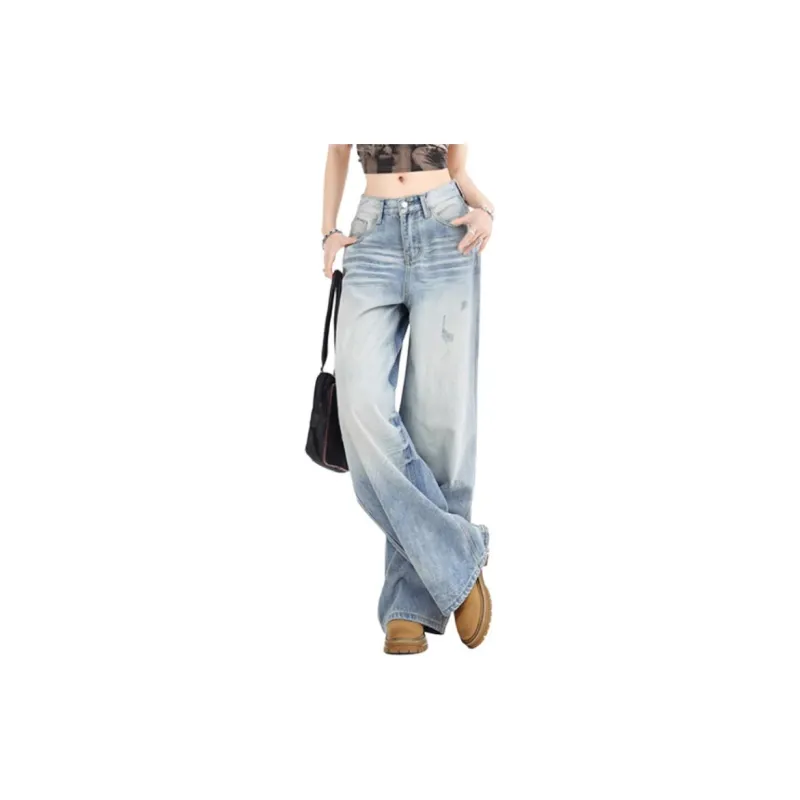Kazakhstan Jeans Women's Light Blue-4