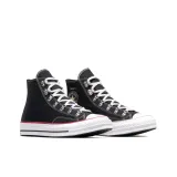 women men latest converse unisex leather side zip chuck 70 high top desert ore black