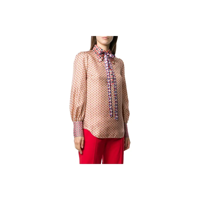 GUCCI Shirts Women's Orange-3