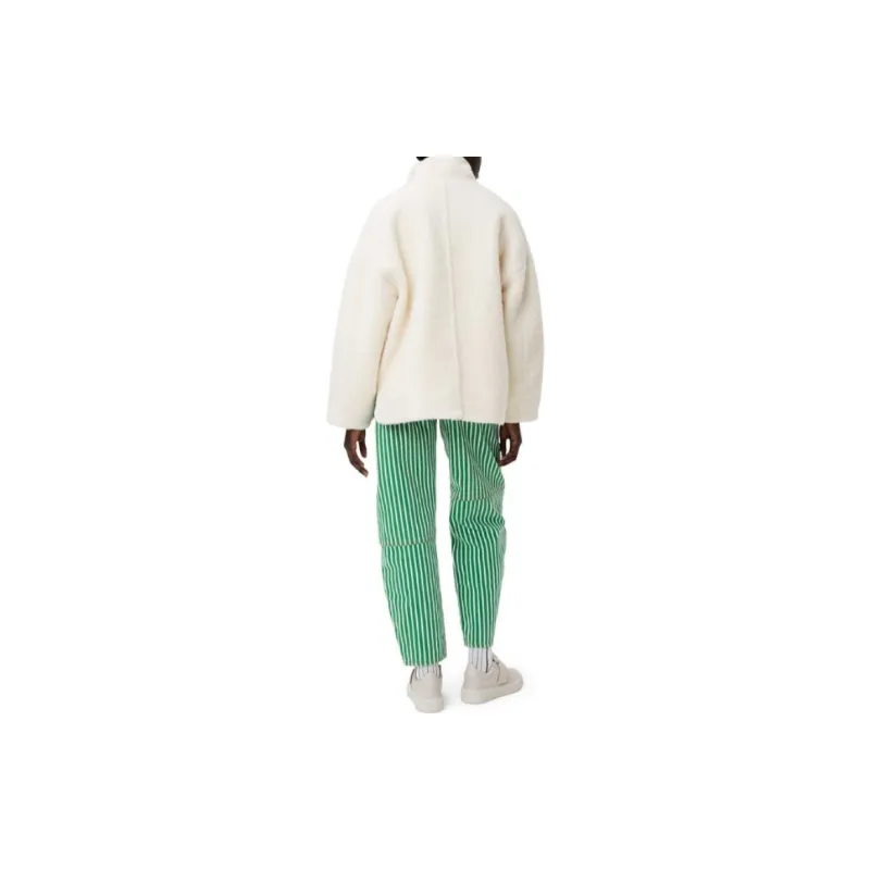 GANNI Jackets Women's White Heron-2