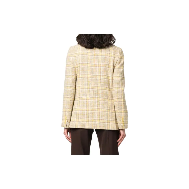 ASPESI Checked Single breasted Blazer-2