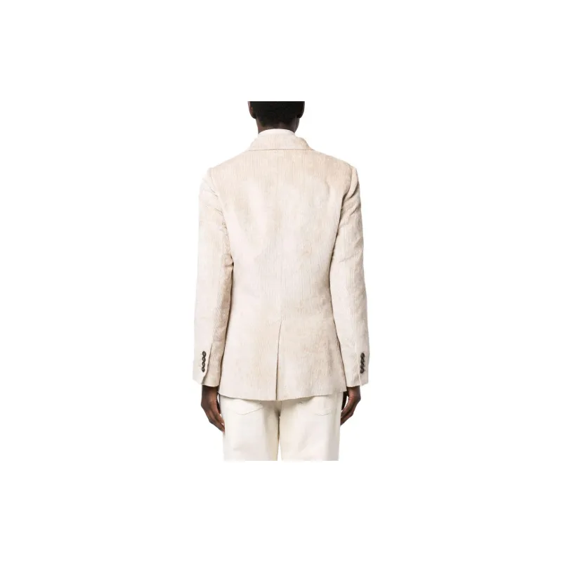 Brunello Cucinelli Double Breasted Long Sleeved Blazer-2