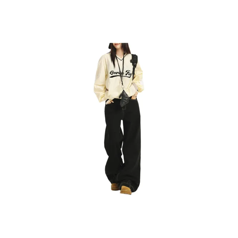 ZNZX Jeans Women's Black-3