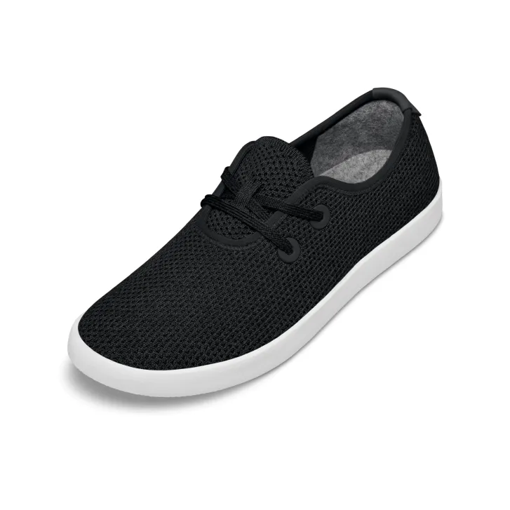 Allbirds Tree Skippers Anti-Slip Wear-Resistant Low-Top Skateboard Shoes Women's Obsidian Black-2