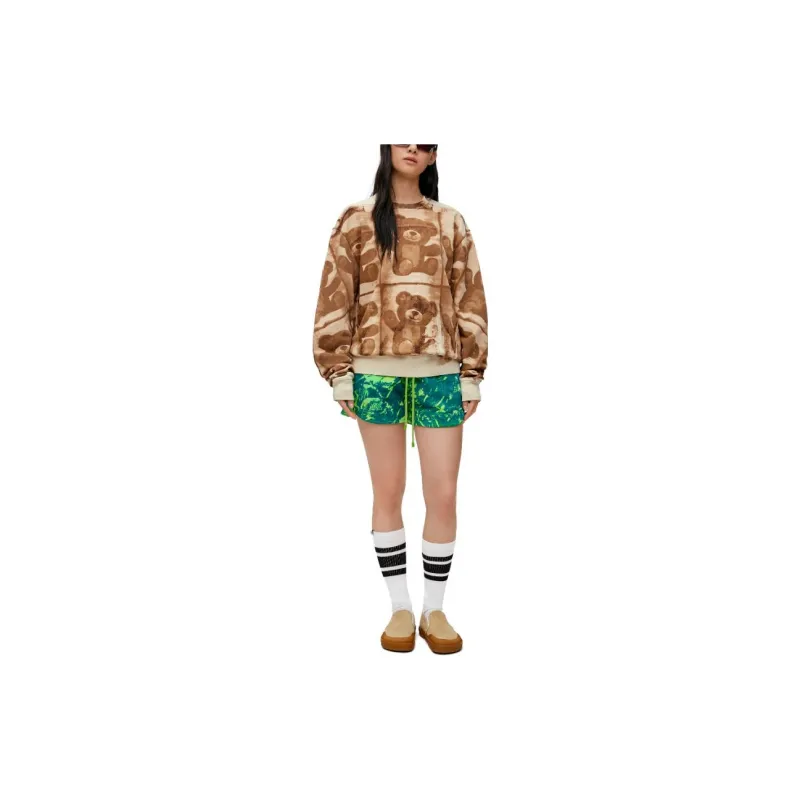 LOEWE SS24 Sweatshirt Women's Brown-1