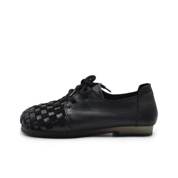 ARTMU Casual Single Shoes Flat Women's Black